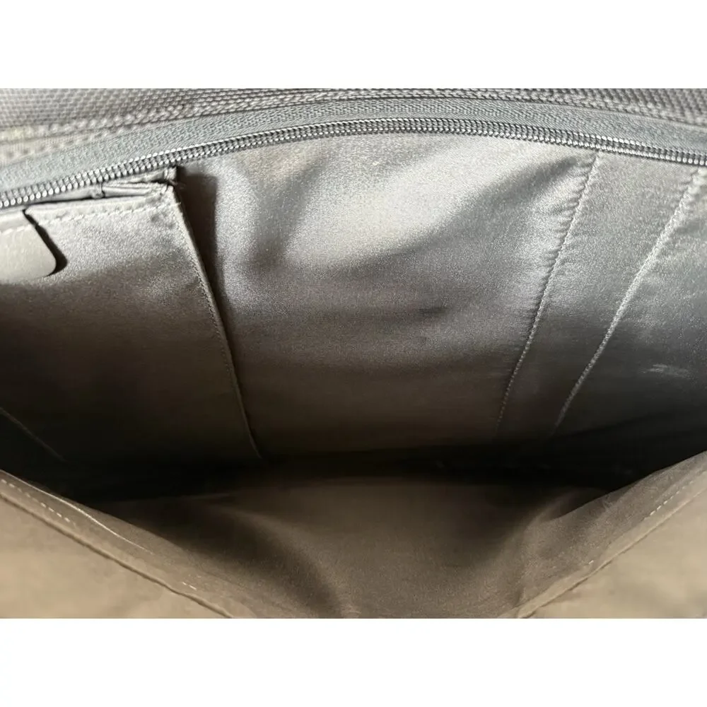 Tumi Alpha 22121D4 Ballistic Nylon Expandable Laptop Briefcase Carry On Bag